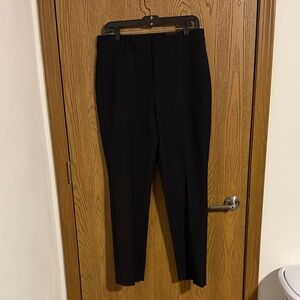 White House Black Market Black Slim Trousers